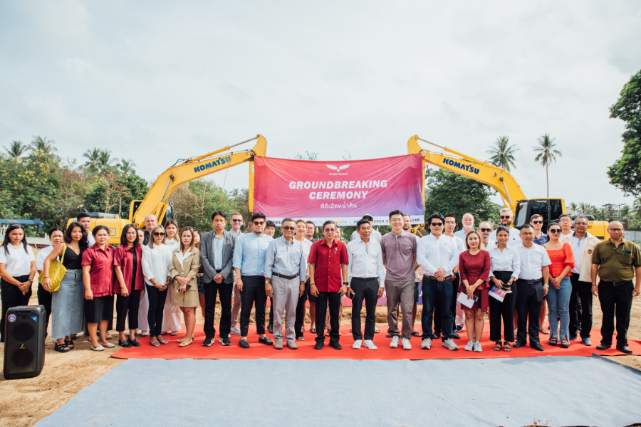 5 Wing Samui Condo Koh Samui Groundbreaking Ceremony