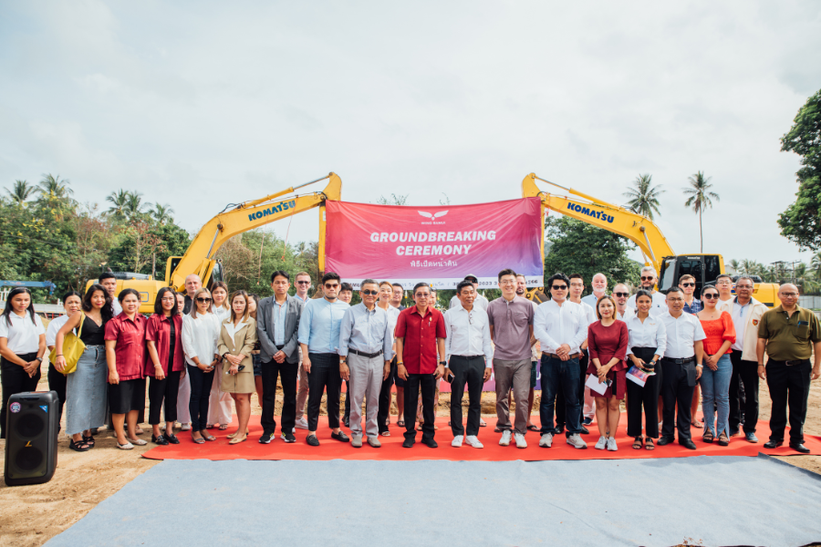 Wing Samui Condo Koh Samui Groundbreaking Ceremony