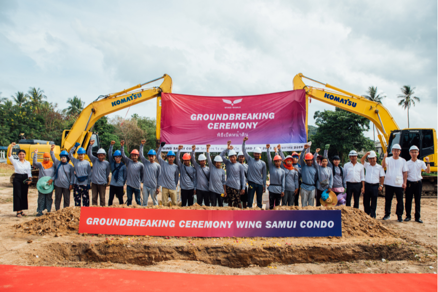 Wing Samui Ground Breaking Ceremony